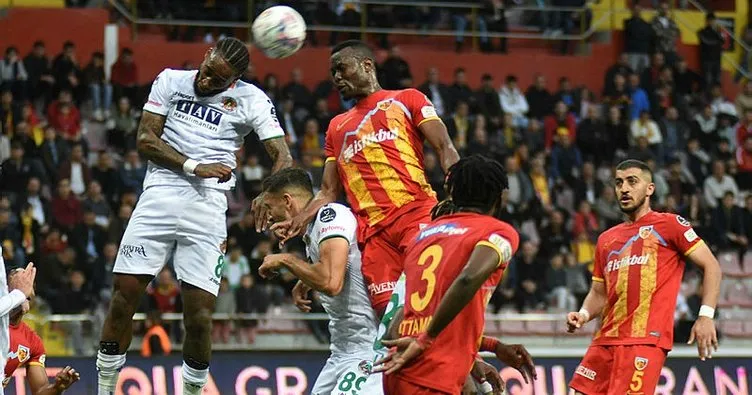 Alanyaspor, Kayserispor’u 4 golle yendi