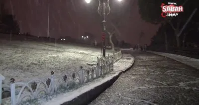 İstanbul’da kar yağışı gece boyunca devam etti | Video