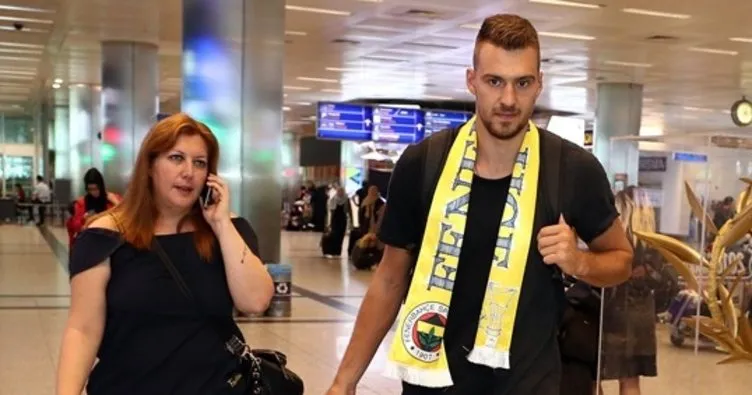 Fenerbahçe’nin yeni transferi Guduric İstanbul’da