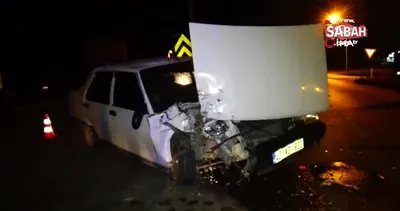 Konya’da zincirleme kazada 3 kişi yaralandı | Video