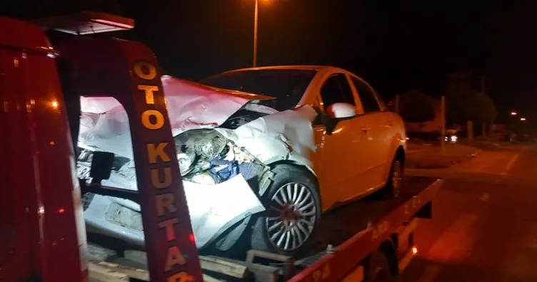 Zonguldak’ta korkunç kaza! İki otomobil çarpıştı: 5 yaralı