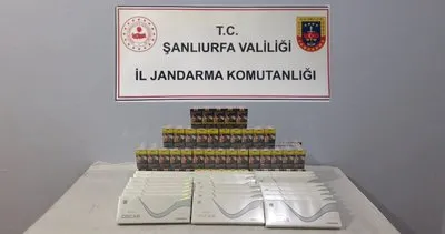 Şanlıurfa’nın Viranşehir ilçesinde kaçak sigara, alkol, çay ele geçirildi #sanliurfa