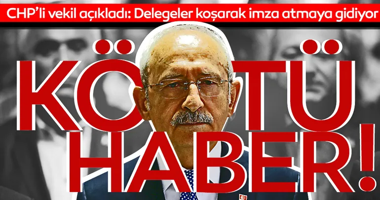 Son Dakika: CHPde kurultay krizi büyüyor