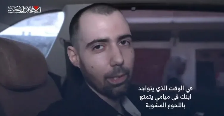 Hamas 2 esirin videosunu yayınladı! Tel Aviv yönetimine isyan ettiler: Netanyahu’nun esirleriyiz