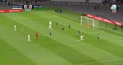 GOL | Beşiktaş 1-0 Kırklarelispor