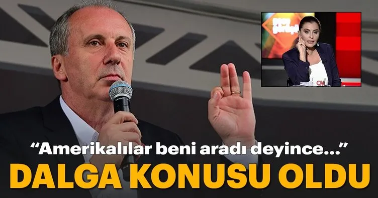 Muharrem İnce sosyal medyada dalga konusu oldu