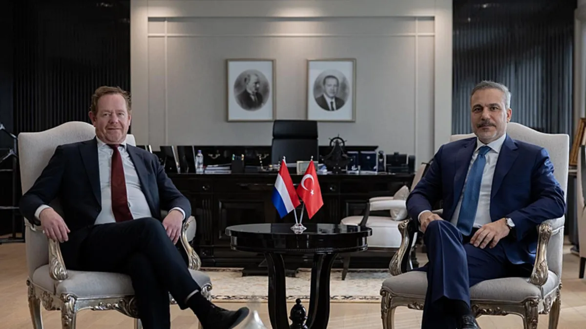 Bakan Fidan Hollanda Adalet ve Güvenlik Bakanı ile bir araya geldi! Bakan Fidan Hollanda Adalet ve Güvenlik Bakanı ile bir araya geldi!