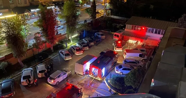 Şanlıurfa Öğretmenevi�nde yangın çıktı Son Dakika Haberler