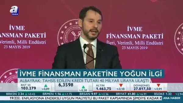 İvme Finansman Paketi'ne yoğun ilgi