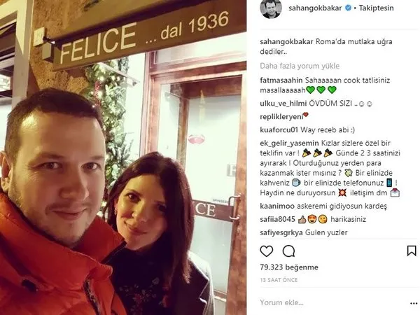 Ünlülerin Instagram paylaşımları (14.12.2017)