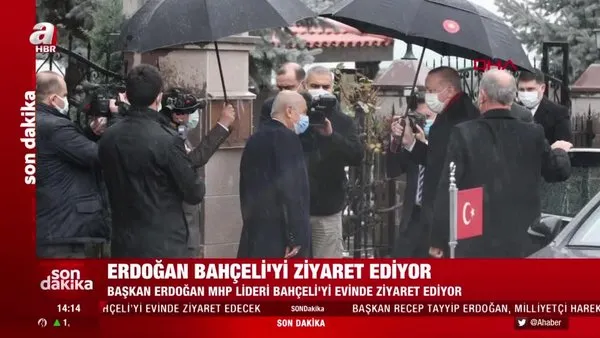 Son dakika! Başkan Erdoğan, Devlet Bahçeli'yi ziyaret ediyor | Video