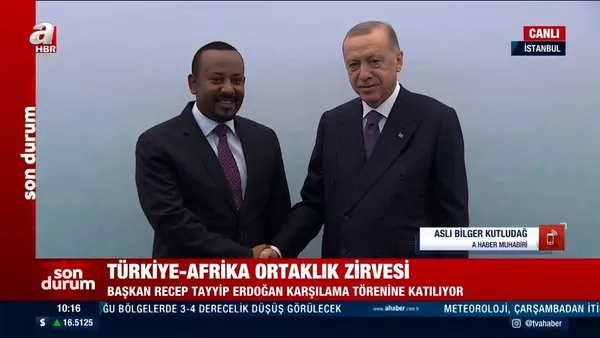 SON DAKİKA: Türkiye-Afrika Ortaklık Zirvesi başladı!