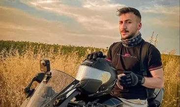 Fenomen motosikletçi kazada can verdi