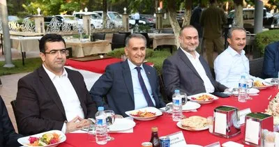 Başsavcı Çevik ve İl Müftüsü Taşçı onuruna veda yemeği verildi #adiyaman