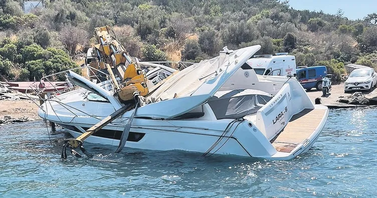 Bodrum’da korku dolu anlar! 18 yaş altı gençlerin yat sefası kazayla bitti