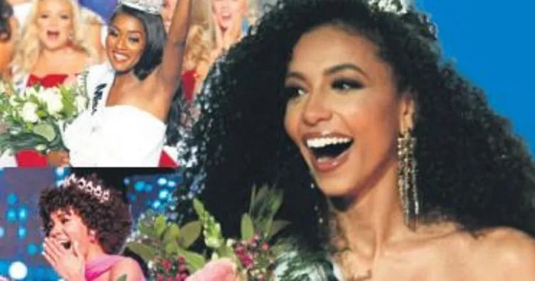 Üçü de ‘Miss Siyahi’