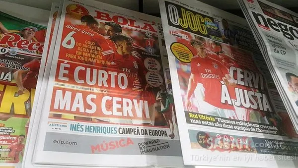 Benfica-Fenerbahçe maçı Portekiz basınında