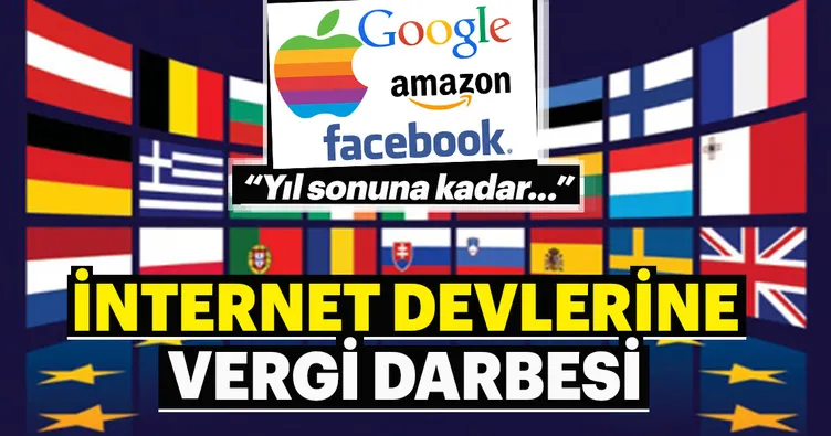 AB’den İnternet devlerine vergi hamlesi