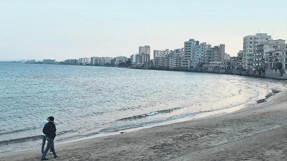 Kapalı Maraş turistlerin gözdesi oldu Kapalı Maraş turistlerin gözdesi oldu