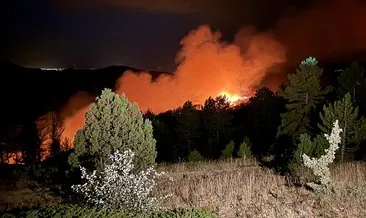 Konya’da 2 gündür devam eden orman yangınları ile ilgili şok iddia: Alevler bakın nasıl yayılmış #isparta