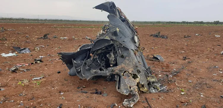 Son dakika: ABD helikopterinin enkazı görüntülendi: İdlib'deki operasyonda imha edilmişti