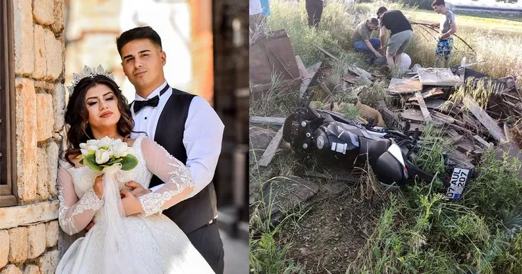 Antalya’da kahreden kaza: Yeni evli çifti ölüm ayırdı!
