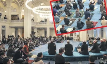 Miraç Kandili’nde camiler doldu taştı