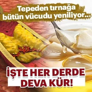 Bütün vücudu yeniliyor! Bütün vücudu yeniliyor!