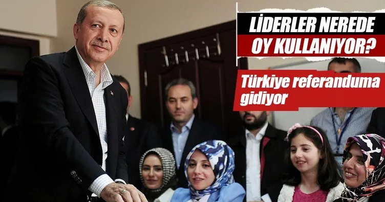 Türkiye referanduma gidiyor