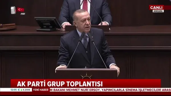 Cumhurbaşkanı Erdoğan, TBMM'de AK Parti Grup Toplantısı'nda önemli açıklamalarda bulundu