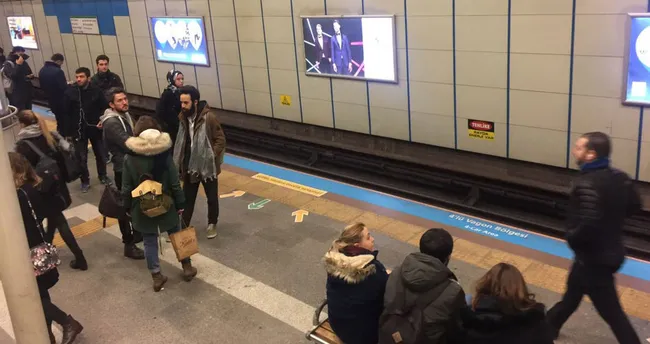 Metro seferlerine enerji engeli