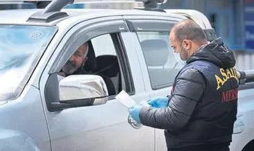 Araçlar tek tek kontrol edildi