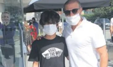 Baba-oğul alışverişte