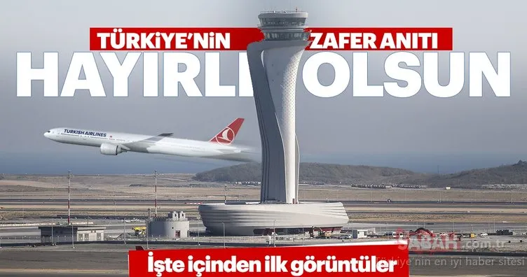 İstanbul Yeni Havalimanı'na uçaklar indi! İşte İstanbul Yeni Havalimanı'nın içi ve dışından son görüntüler