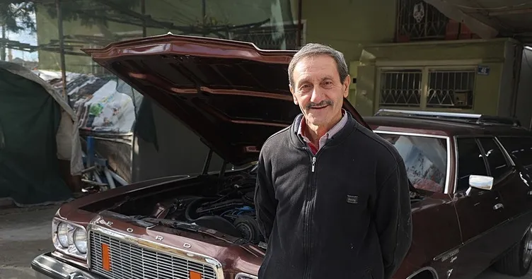 Bu serada klasik otomobil yetişiyor! Bu işi Türkiye’de yapacak usta yok...