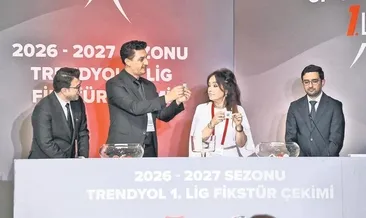Trendyol 1. Lig’de fikstür çekildi
