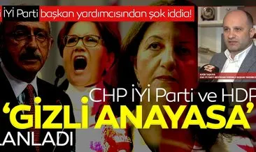 Eski İYİ Parti Başkan Yardımcısı Taşkaya’dan A Haber’de flaş iddia! İYİ Parti ve HDP gizli anayasa planladı