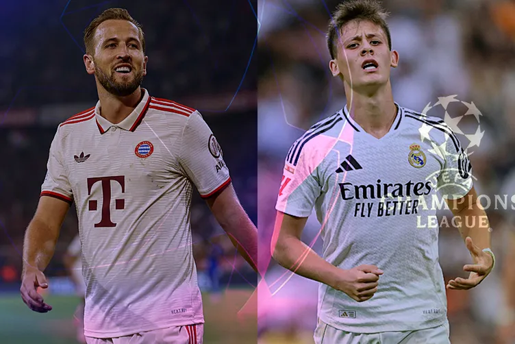 Son dakika haberi: Şampiyonlar Ligi’nde tarihi gece! Harry Kane ve Bayern Münih çıldırdı | Arda Güler ilki yaşadı...