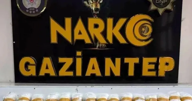 Gaziantep’te uyuşturucu operasyonu
