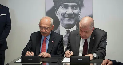 Ümit Özdağ ve Kemal Kılıçdaroğlu imzasında gözden kaçan detay: Düşman kuvveti gibi imzaladı!