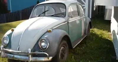 Hurda Vosvos’un son halini görenler şaşkına döndü! Volkswagen Beetle’ın inanılmaz değişimi