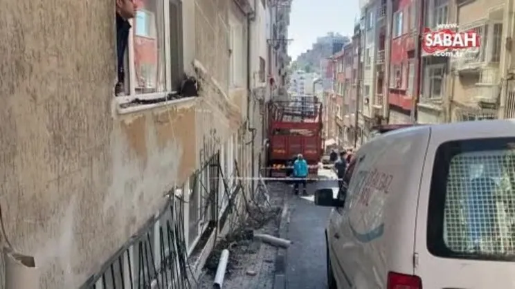 Şişli'de freni boşalan kamyonet dehşet saçtı | Video