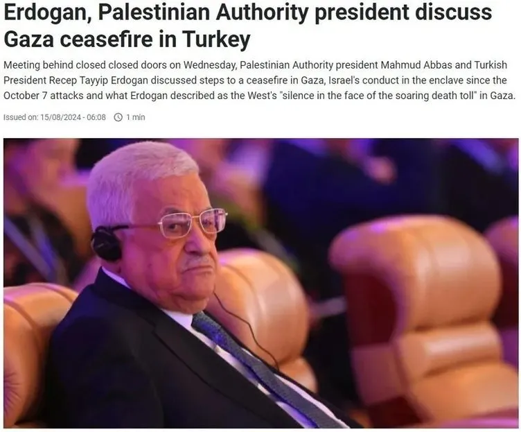 SON DAKİKA: Başkan Erdoğan-Mahmud Abbas görüşmesi dünyanın gündeminde: İsrail’e yönelik küresel baskıyı artıracak