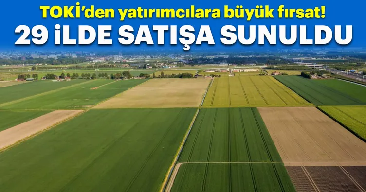 TOKİ 29 ilde 161 arsayı satışa sundu!