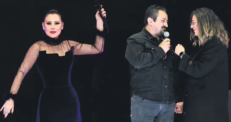30 yıllık aşkta mutlu son! Funda Arar konserinde sürpriz anlar...