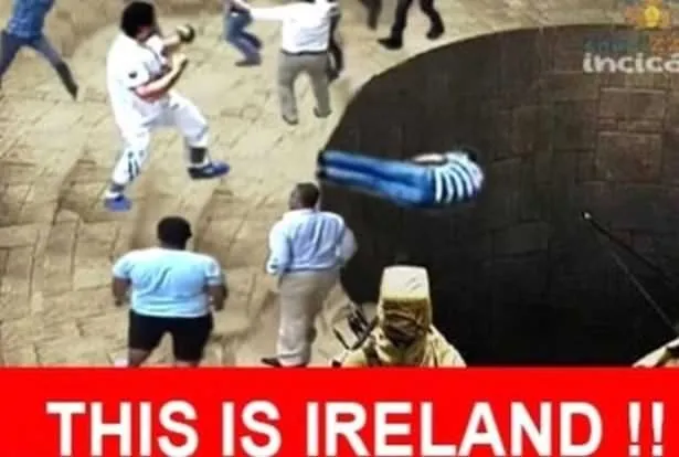İrlandalı turist capsleri