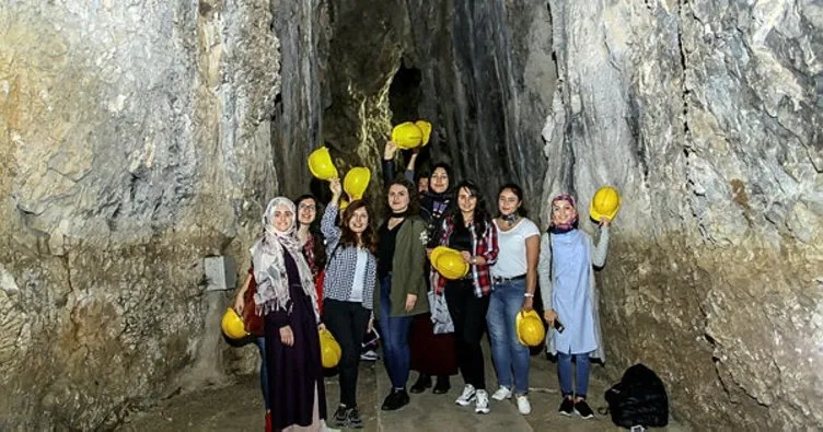 Öğrenciler Zindan Mağarası’nı gezdi
