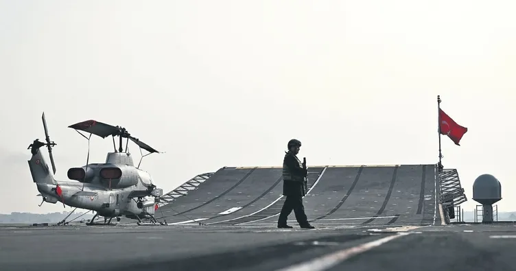 TCG Anadolu gemisinde savunma sanayii tanıtıldı