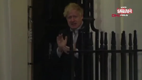 Corona virüsü tedavisi uygulanan İngiltere Başbakanı Boris Johson, ilk kez görüntülendi | Video
