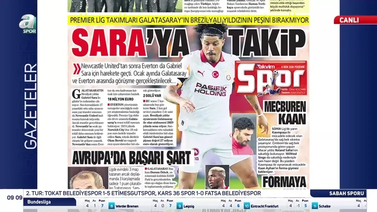 Gabriel Sara’ya İngiliz kancası! | Video